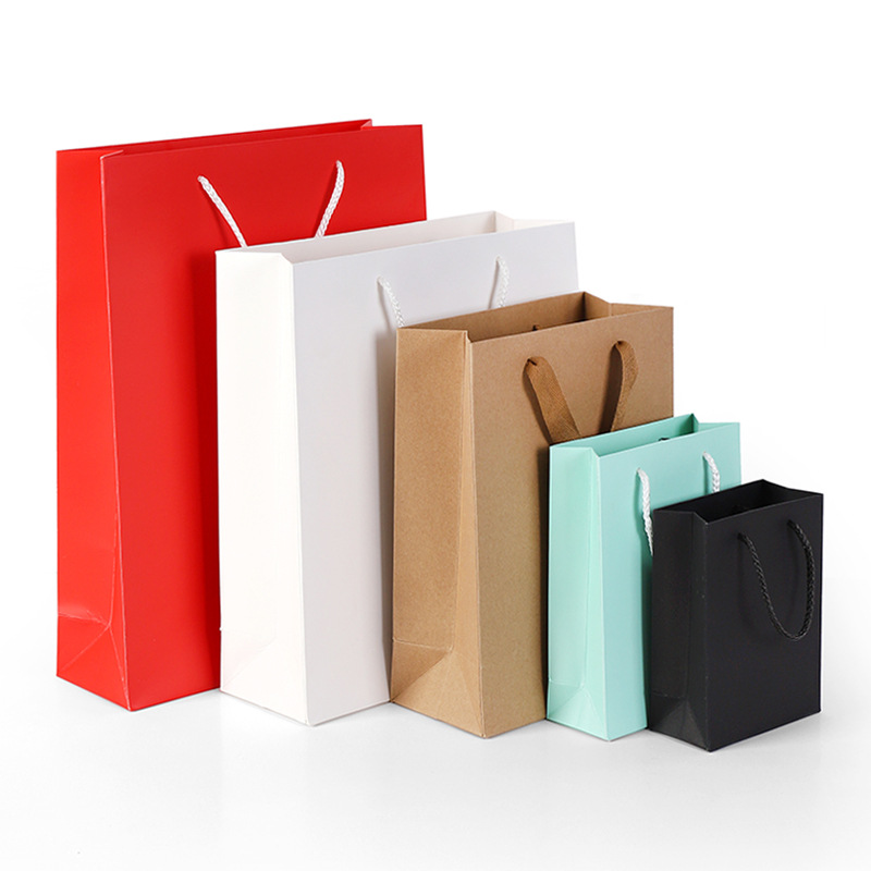 brown wholesale custom paper bag