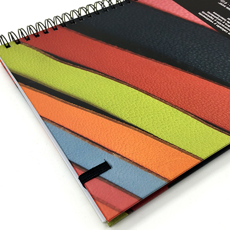 lined spiral notebook