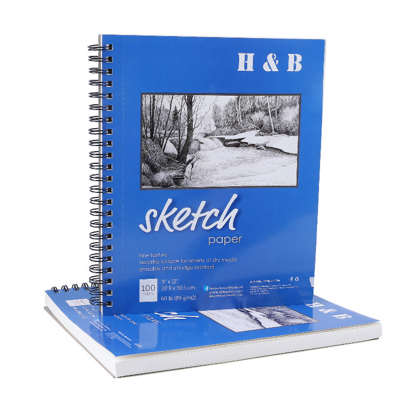 Sketch Notebook A3/A4 for Drawing for School Paper Customized