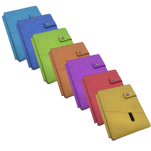 wholesale promotional fabric cover notebook