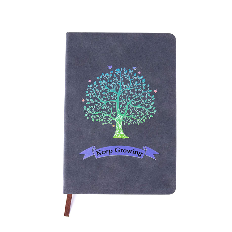 Wholesale A5 custom pu leather journal notebook with elastic band