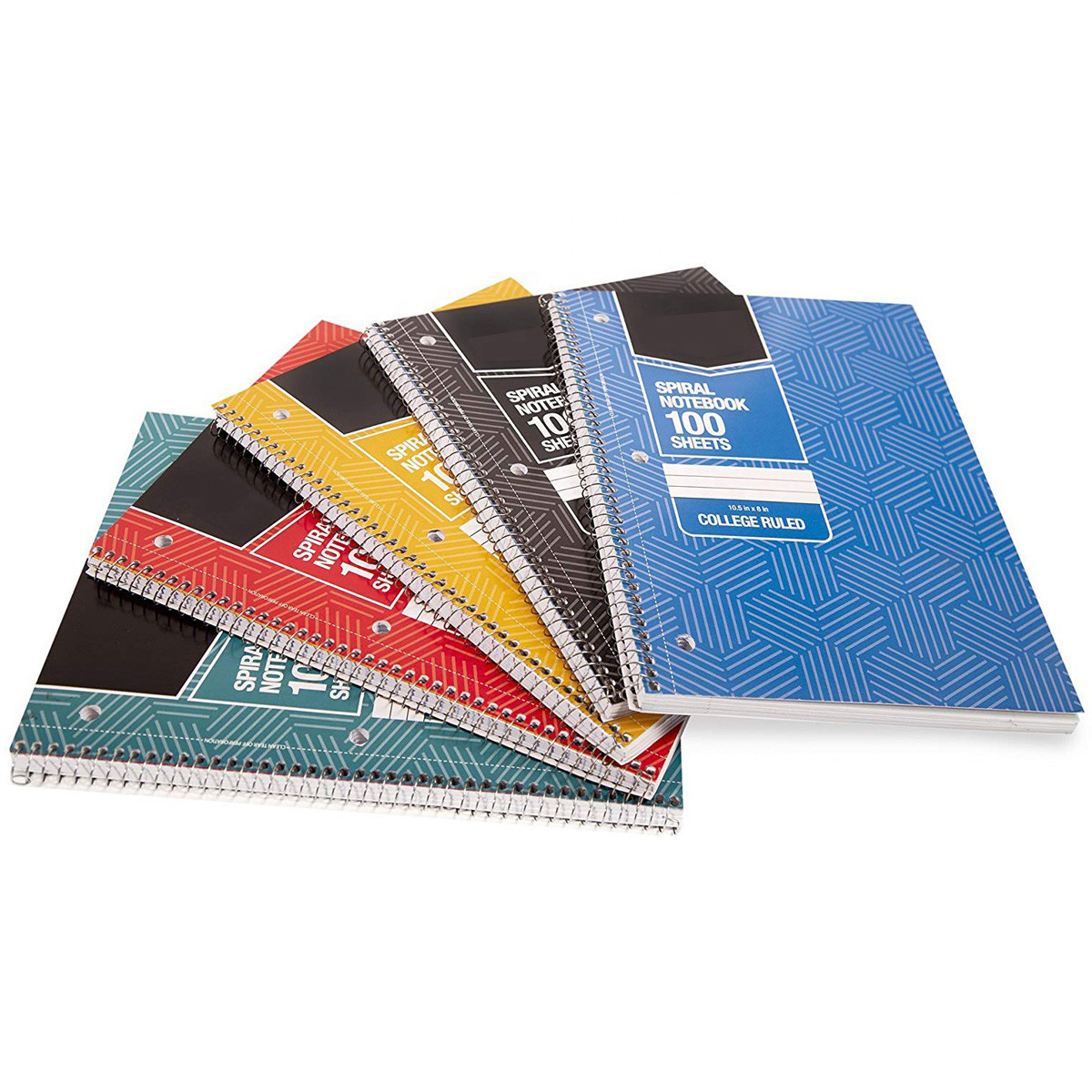 One Subject Notebook Wide Ruled Assorted Colors | Scribble Tree