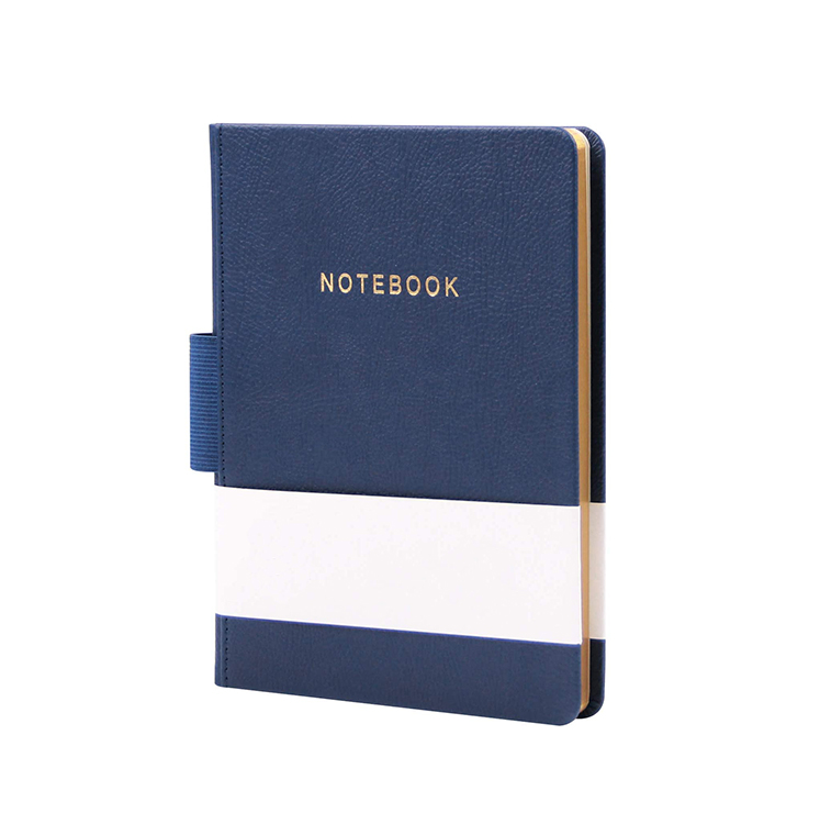 Custom Printed Leather cover Notebooks with Band | Scribble Tree