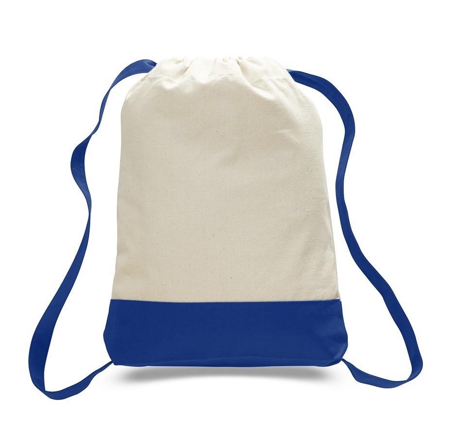 Cotton Crawstring Backpack | cotton drawstring bags | Scribble Tree