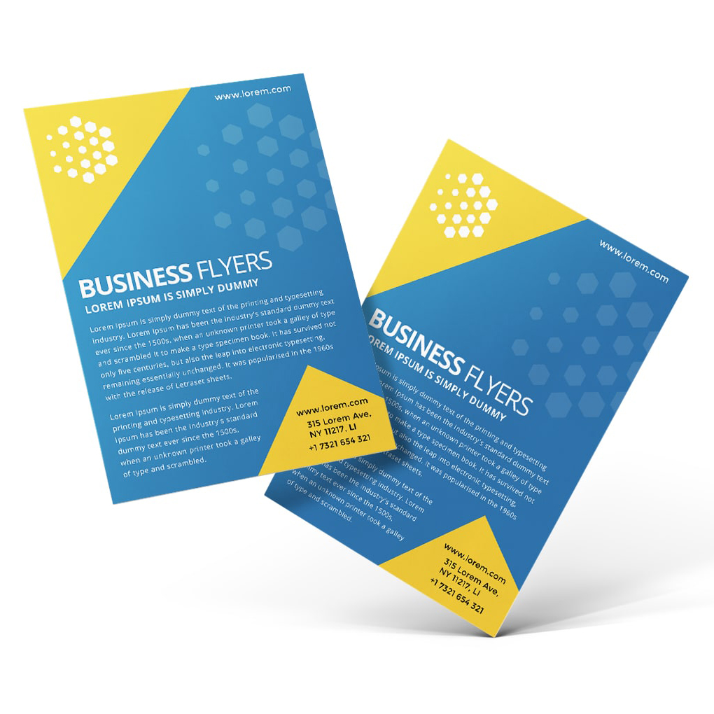 Flyer Printing | Custom Business Flyers | Scribble Tree