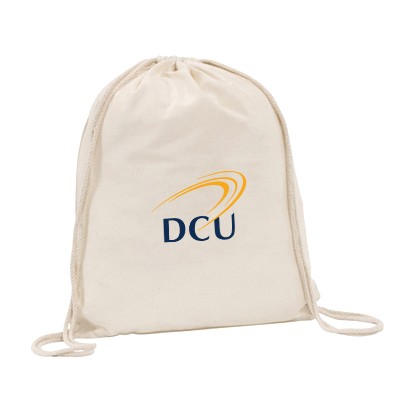 Cotton-Canvas Drawstring Bags