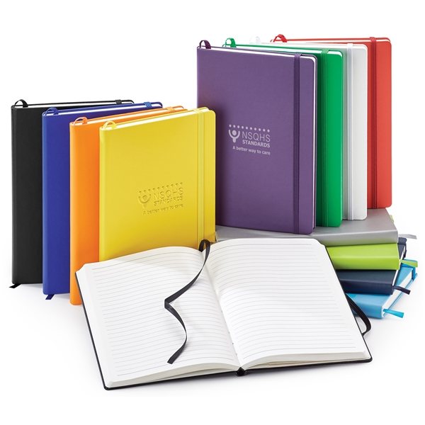 Hardcover Notebooks With Elastic Closure