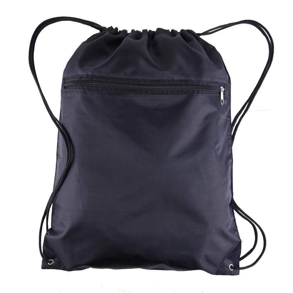 Blank Drawstring Bags | Black Drawstring Bag | Scribble Tree