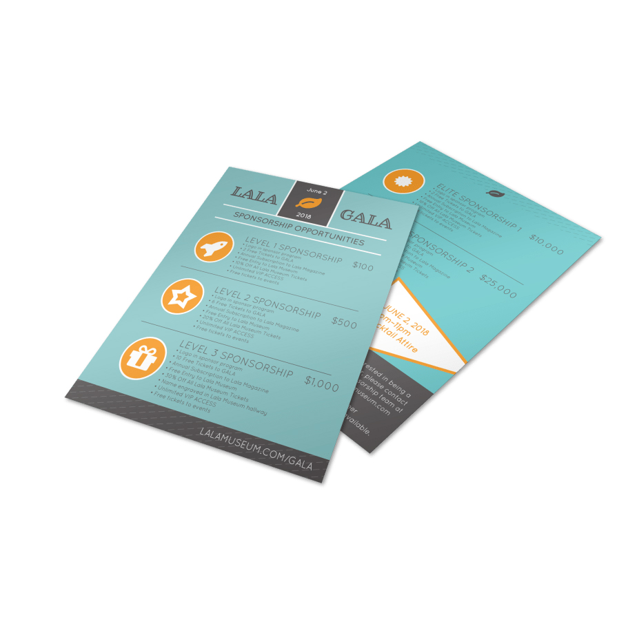 Flyer Printing | Custom Business Flyers | Scribble Tree